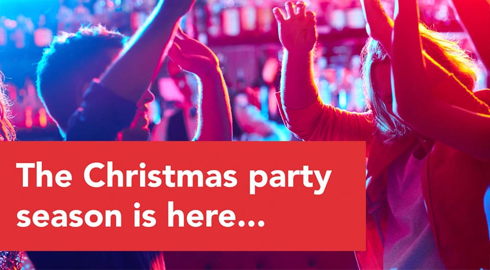 The Christmas party season is here - HIV and Hepatitis awareness