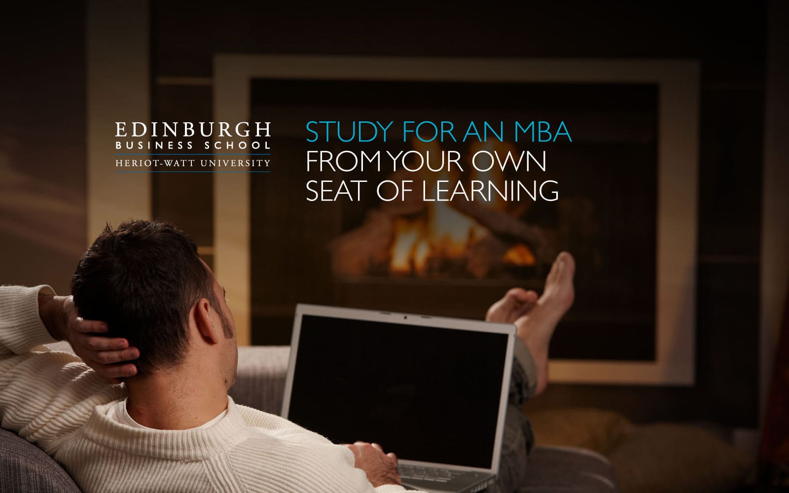 Edinburgh Business School - Advertising graphic