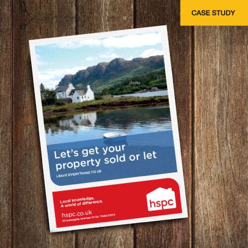 HSPC leaflet on table