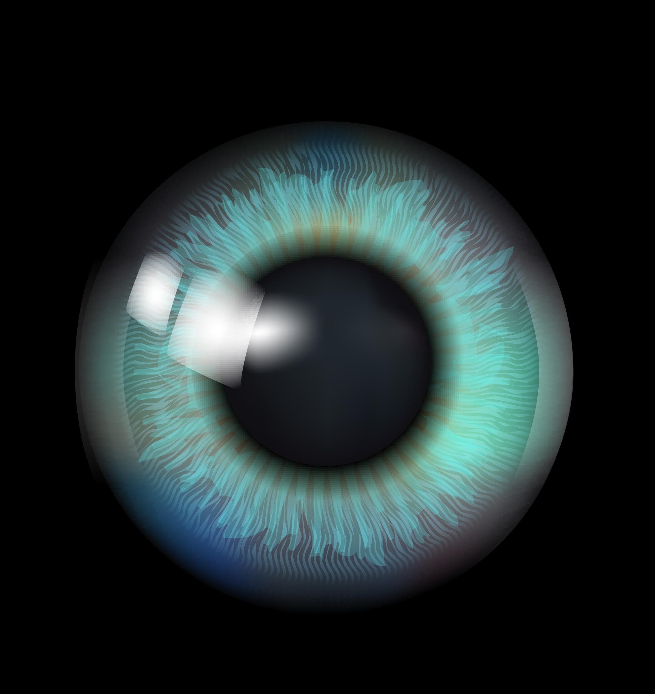 A large eye indicating digital intelligence