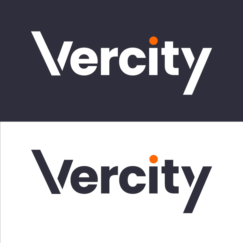 Vercity Brand Logos Positve and Positive Reversed