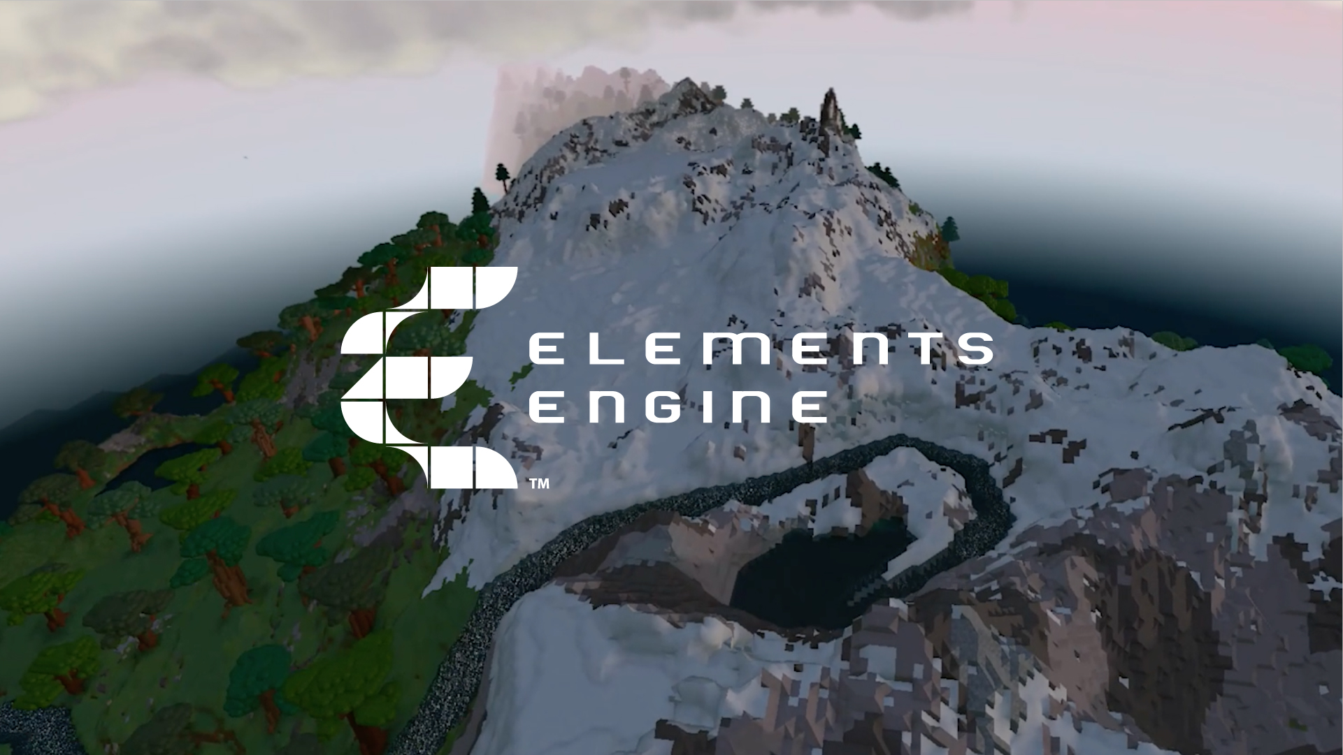 Elements engine logo identity 2