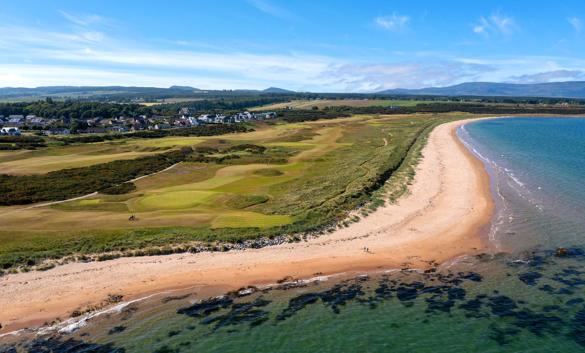 Dornoch Coast line, North East Scotland